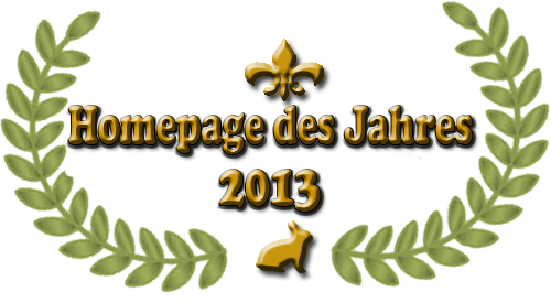 Homepage des Jahres 2013