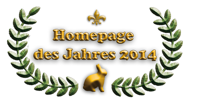 Homepage des Jahres 2014