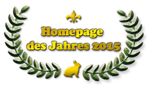 Homepage des Jahres 2014